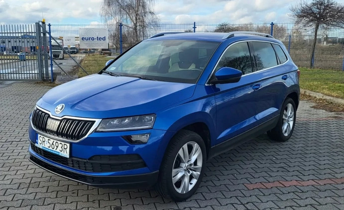 Skoda Karoq cena 79900 przebieg: 109000, rok produkcji 2019 z Częstochowa małe 79